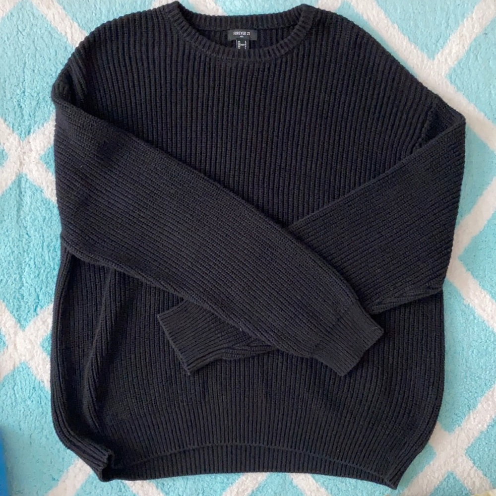 ⭐️F21 Black Sweater for Men